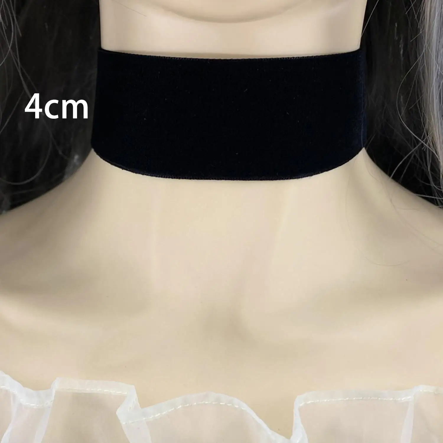 Mode Sexy Punk Gothic Schwarz Samt Choker Halsketten Einfache Vintage Schlüsselbein Hals Kette Frauen Mädchen Partei Schmuck Zubehör