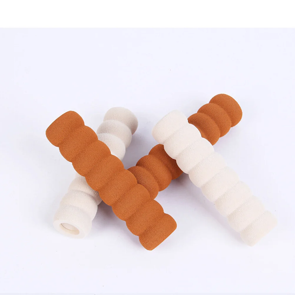 

5Pcs Safety Door Handle Cover Child-Safe Eva Spiral Non-Slip Protector Beige for Kindergarten Office Hospital Door Handle Cover