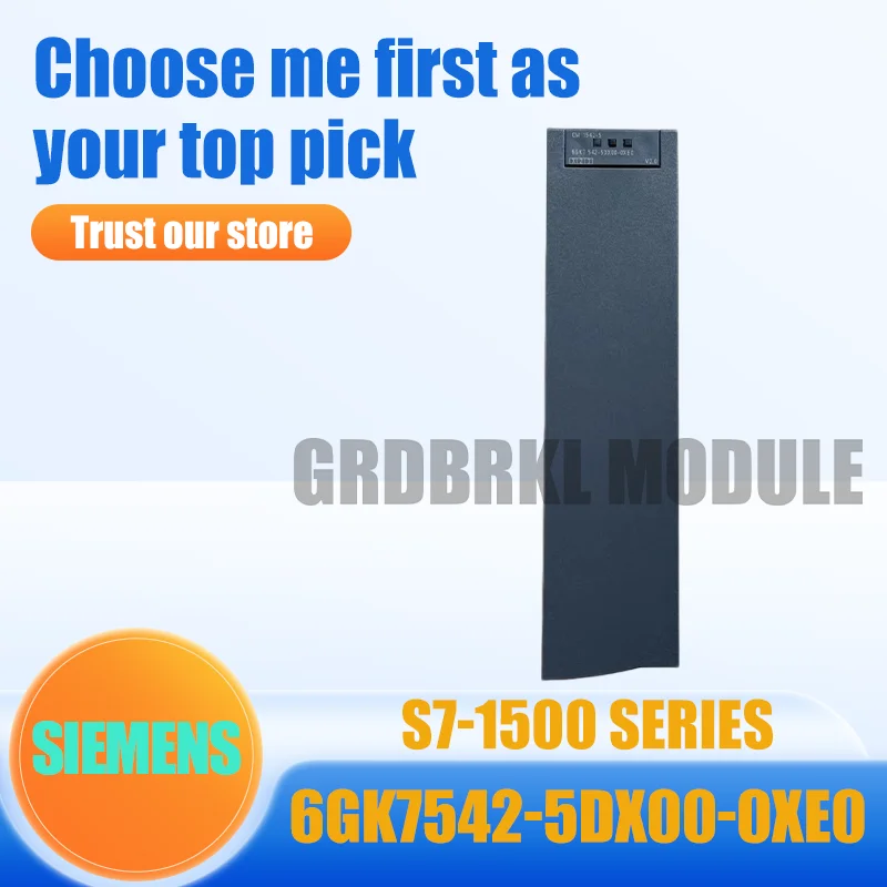 

Brand New Original SIEMENS 6GK7542-5DX00-0XE0 6GK7 542-5DX00-0XE0 S7-1500 CM PTP Communication Module