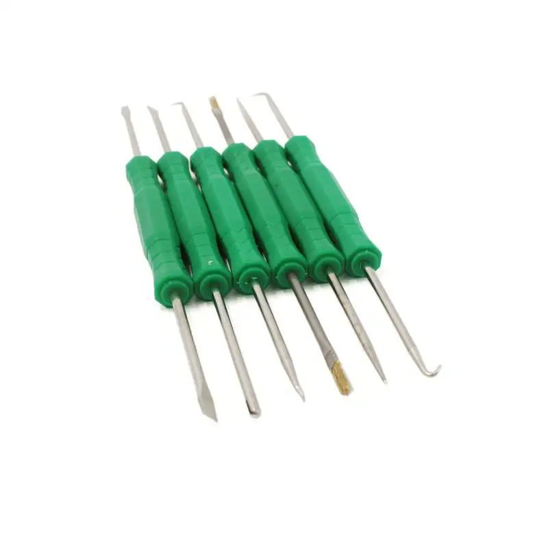 Soldering Kit For Electronics Double Sided Heating Soldering Kit 6 Pieces Welding Tool Repair Auxiliary Tool Professional PCB