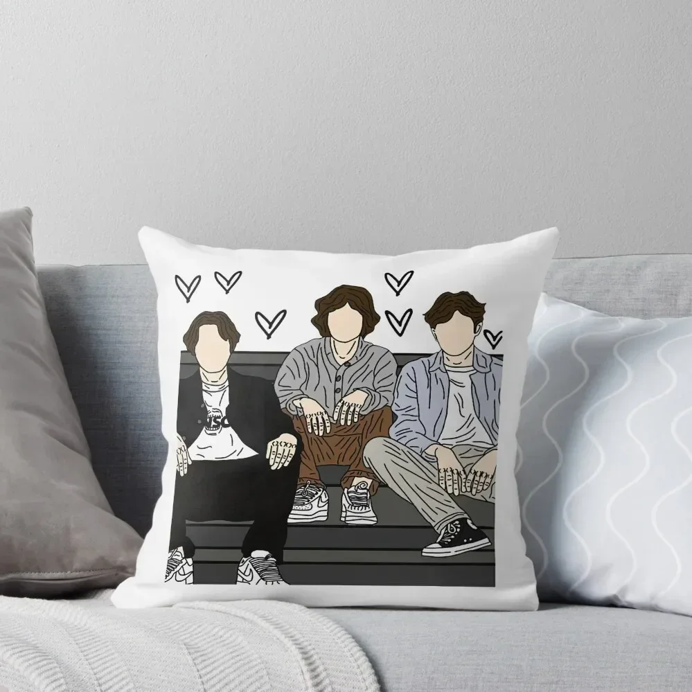 

Sturniolo Triplets Friends Throw Pillow Marble Cushion Cover christmas pillowcases Custom Cushion Photo pillow