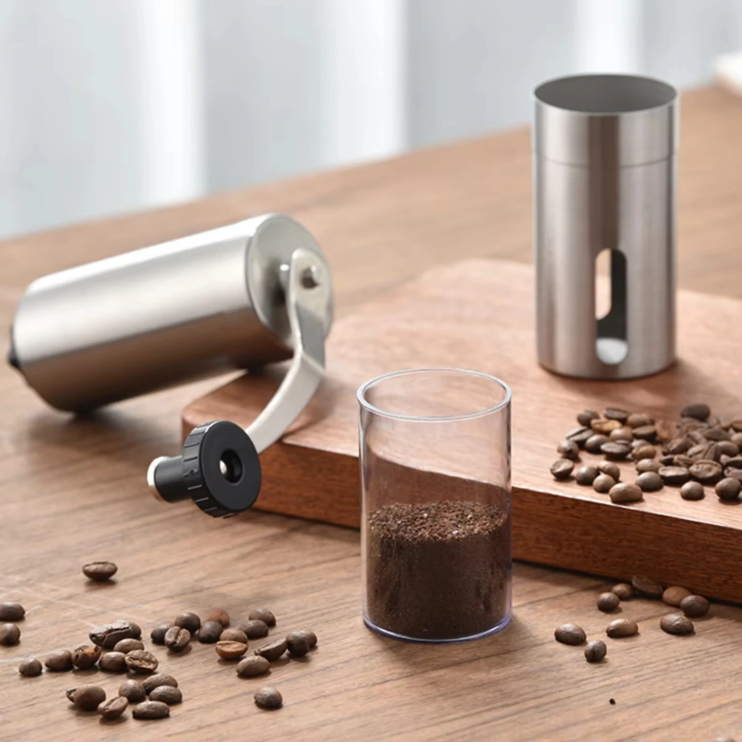 Manual Coffee Grinder Steel Ceramics Core Cafe Burr Mill Ceramic Corn Coffee Machine