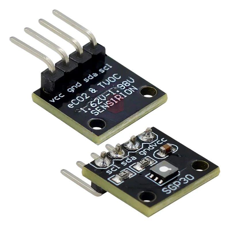 SGP30 SGP41 gas sensors for TVOC/eCO2, air quality, formaldehyde, and carbon dioxide measurement