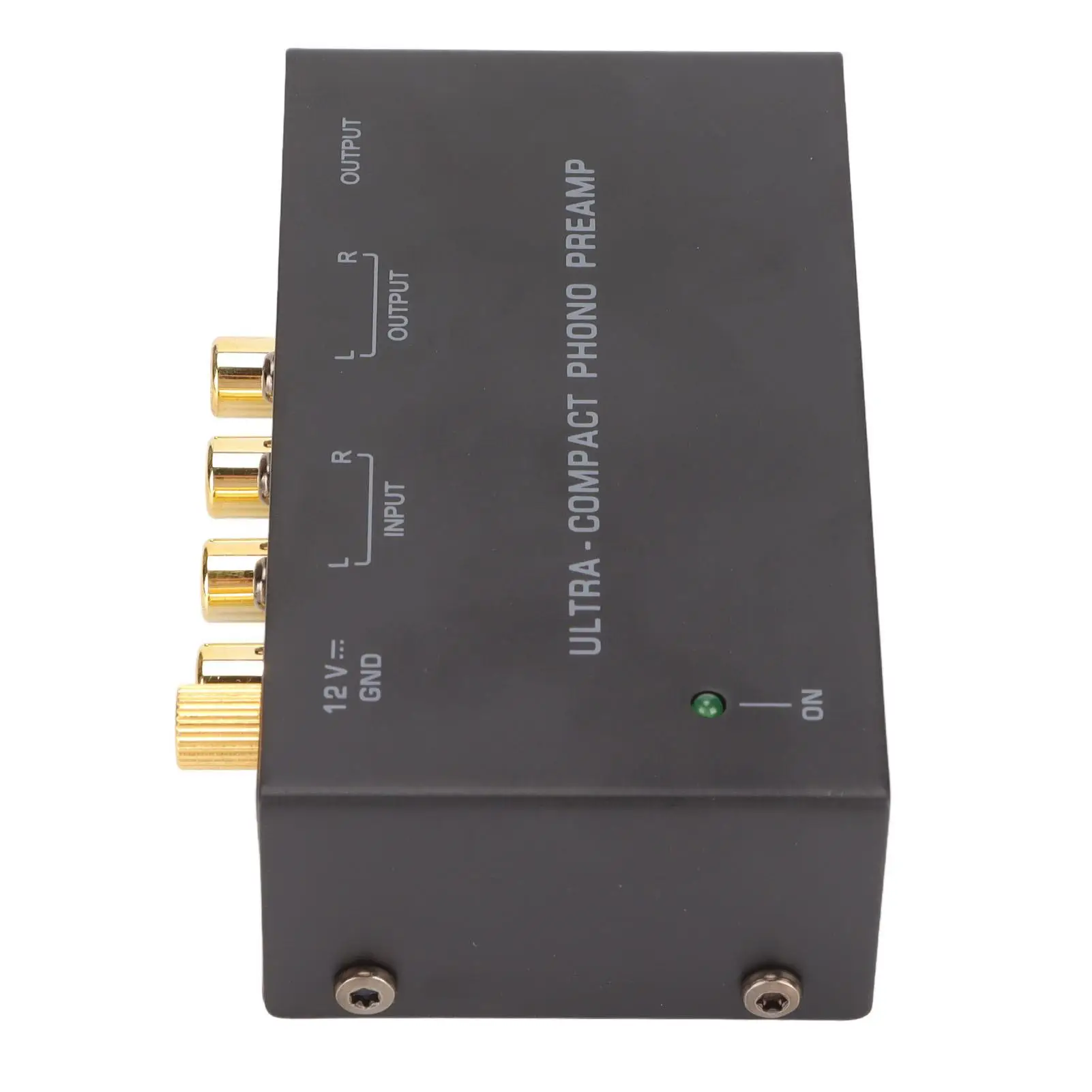 Pré-amplificador Phono com controle de volume e saída 1/4 para plataforma giratória pp400 - Interface de áudio de alta qualidade