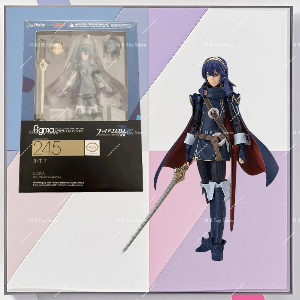 

В оригинальном наличии Max Factory Figma 245 Lucina, аутентичная экшн-анимационная модель персонажа, коллекция игрушек