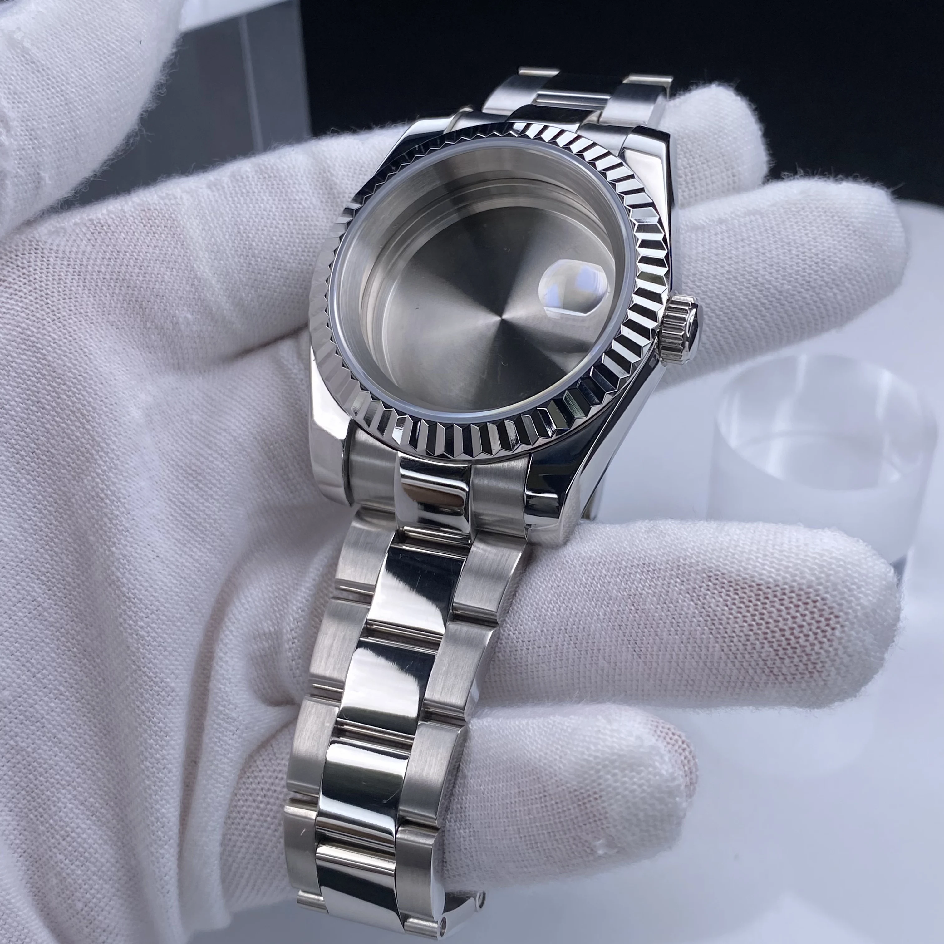 NH35 Высокое качество 39 мм/36 мм с зеркалом из сапфирового стекла, подходящим для ремешка для часов nh35 nh34 nh36 аксессуары для механизмов