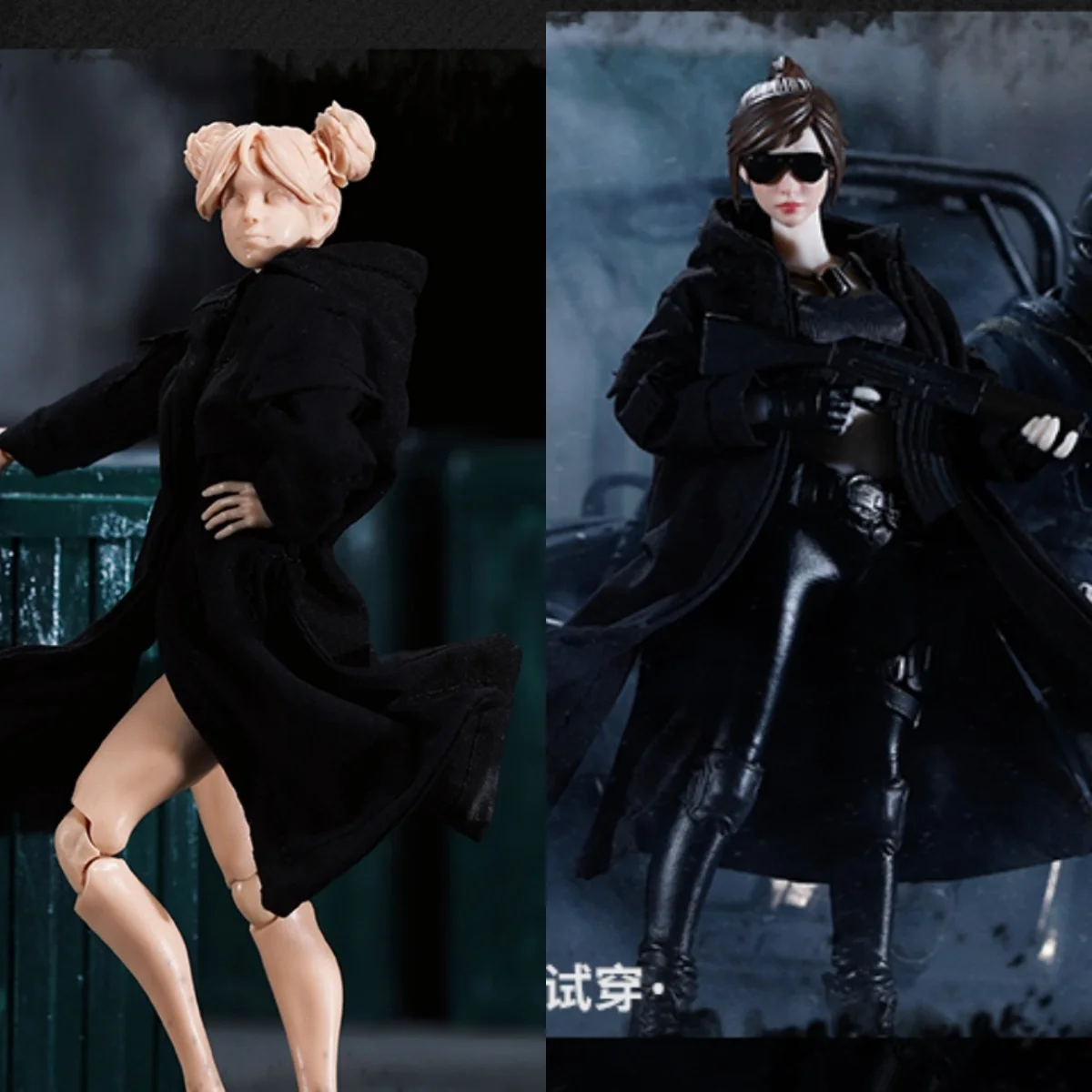 

In Stock 1/12 Scale Male Soldier Universal Tactical Jacket Coat Cape Cloak Clothing Accessory For 6inch Action Figure Toys