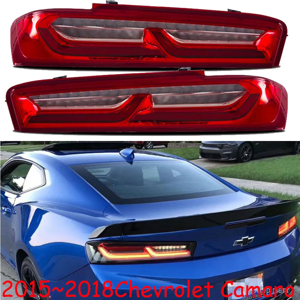 

Pop one set Car tail lights for taillight Camaro 2015~2018year LED Camaro Tail Light Rear Lamp DRL+Brake+Park+Turning Lamp