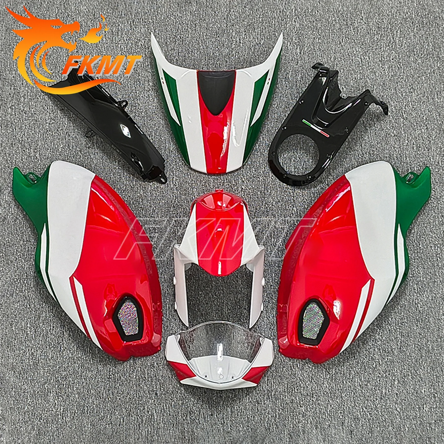 

Fit For Ducati Monster 696 795 796 1100 2008-2014 Motorcycle Plastic Fairing Bodywork Panel Kit Set