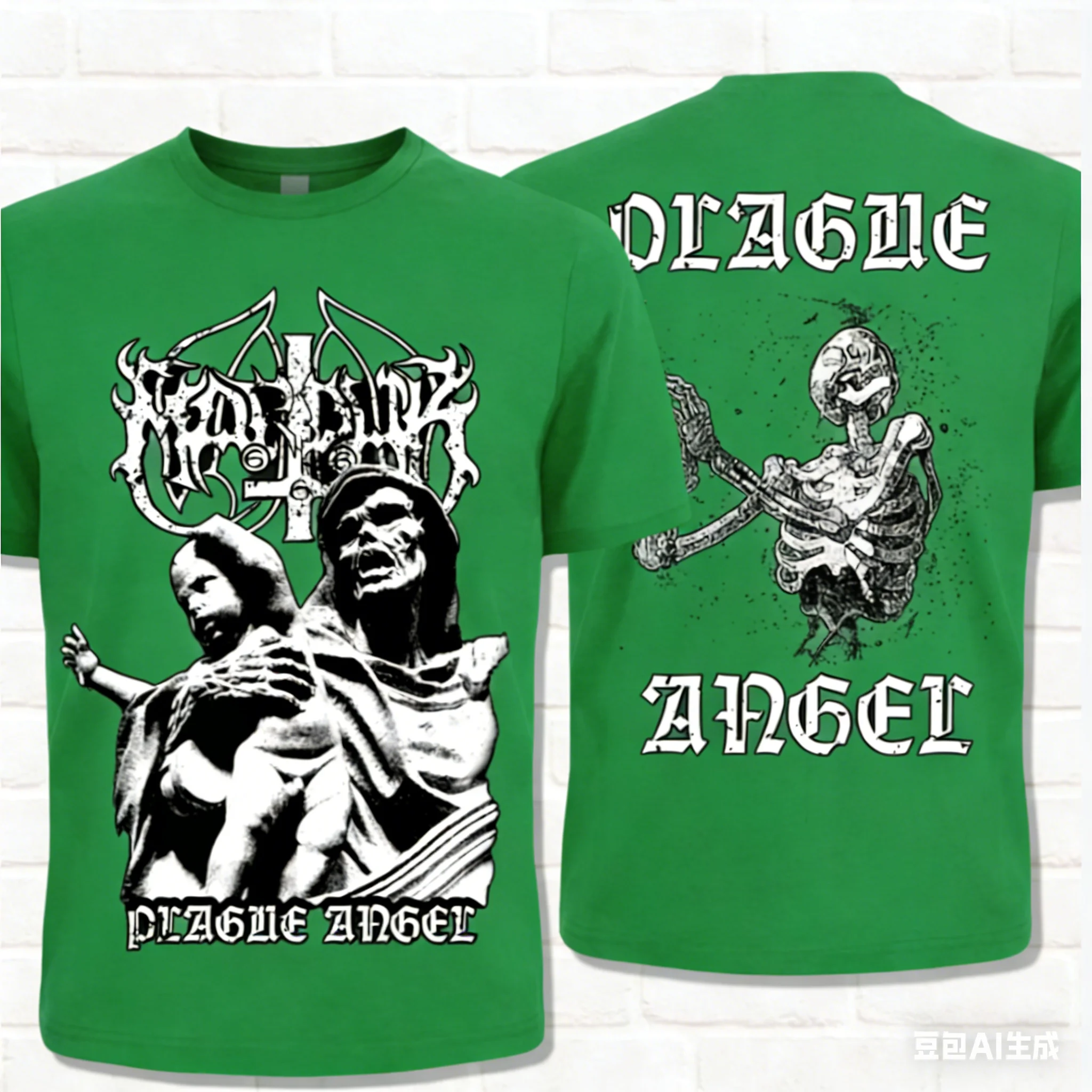

Футболка High Street Tops Marduk Plague Angel 2004, черная металлическая футболка с металлической головкой и 3D принтом для мужчин и женщин