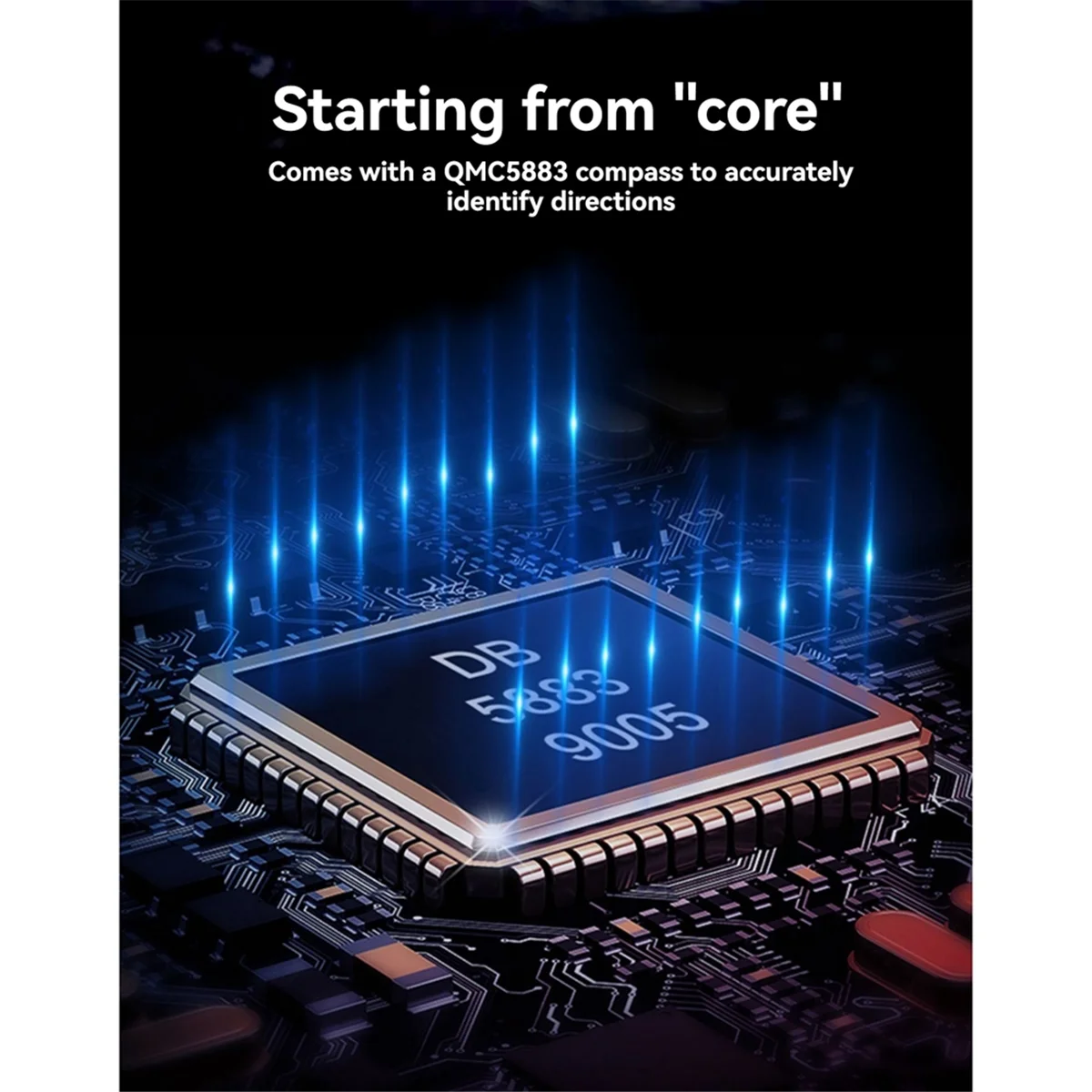 Upgraded M80 PRO GPS Module with QMC5883 Compass Quick Positioning