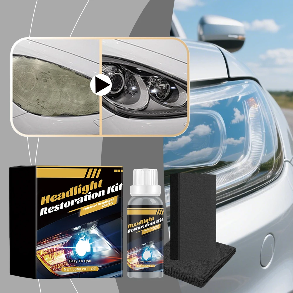 

Best Headlight Haze Remover Kit For Clearer-Vision Long Lasting Headlight Protector Rainy Weather Visibility