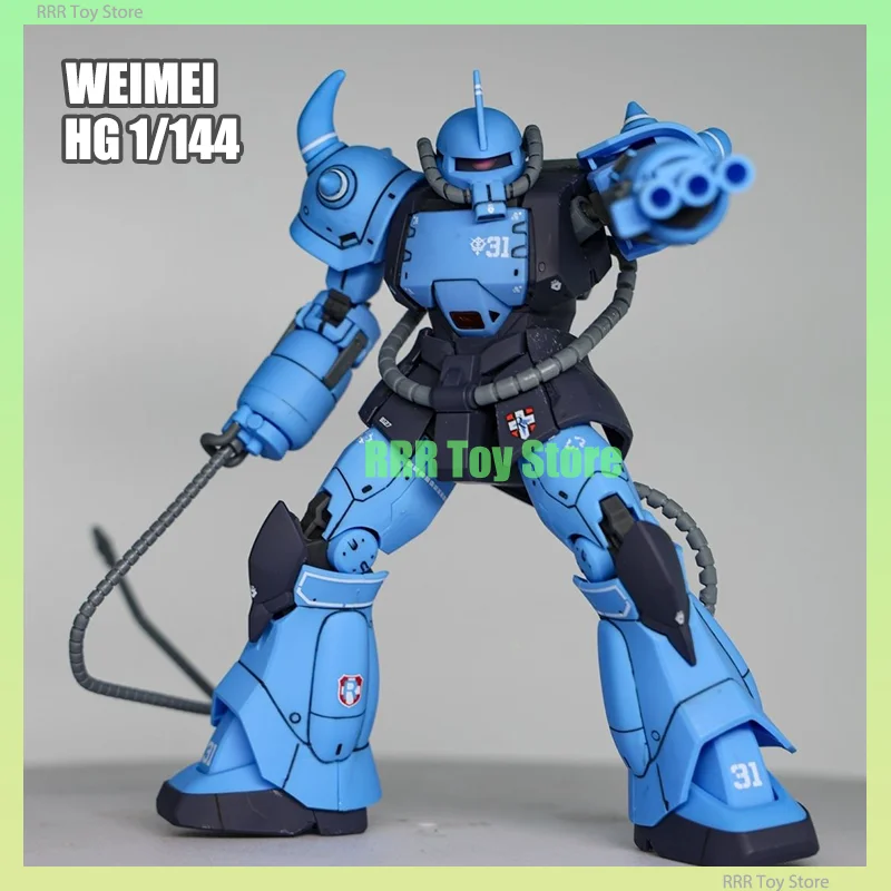 WEIMEI WM HG 1/144 GTO YMS-07B-0 Prototype Gouf Assembly Model Kit Tatical Demonstrator Action Figure Robot Plastic Model Toys