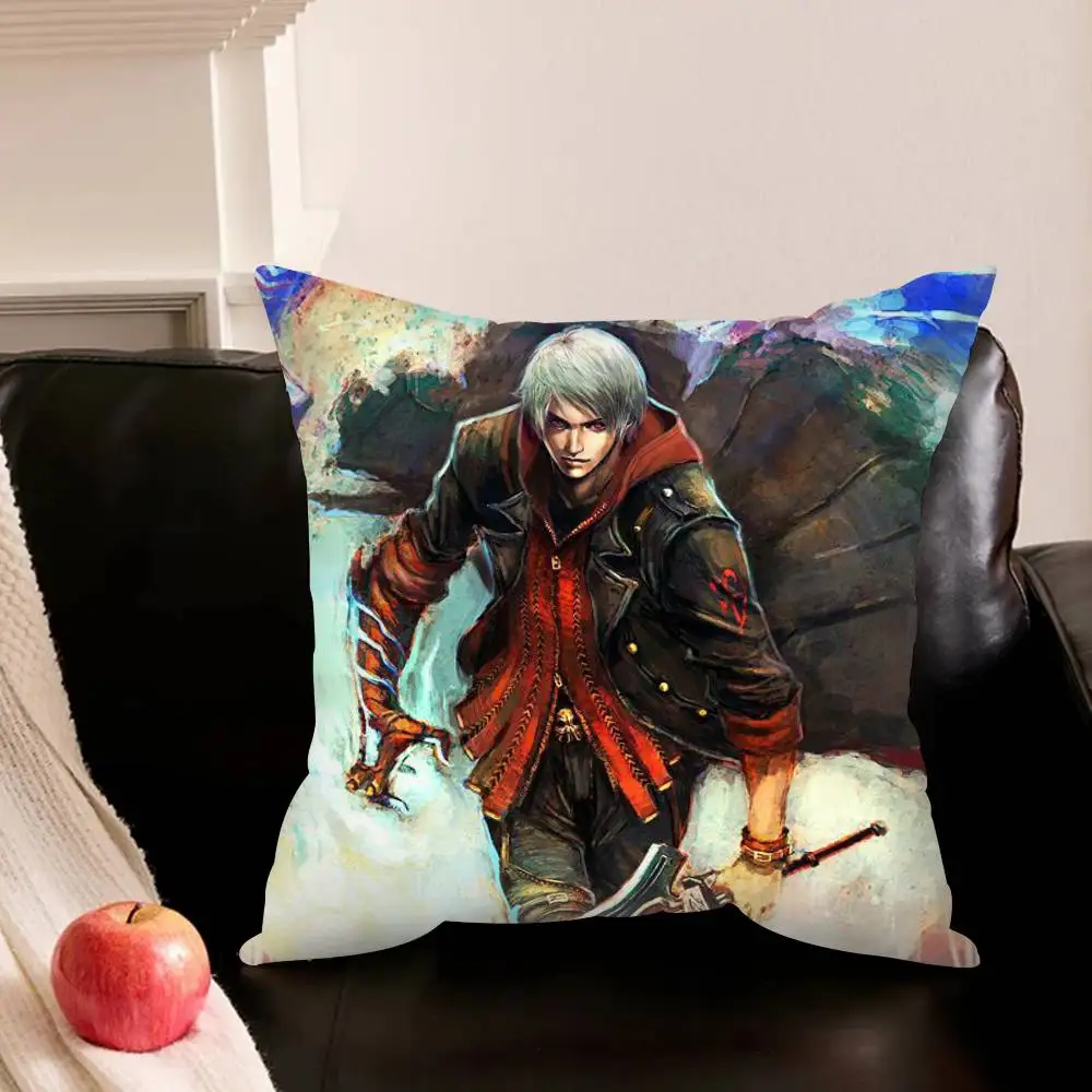 Devil May Cry DMC Nero Cool  Pillowcase living room sofa cushion cover bedroom room bed pillow cover home decoration