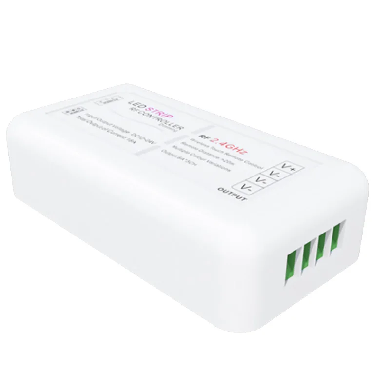 Profession Manual Knob And Wireless RF Remote Press Controller Dimmer For Single Color COB Led Strip Accessories