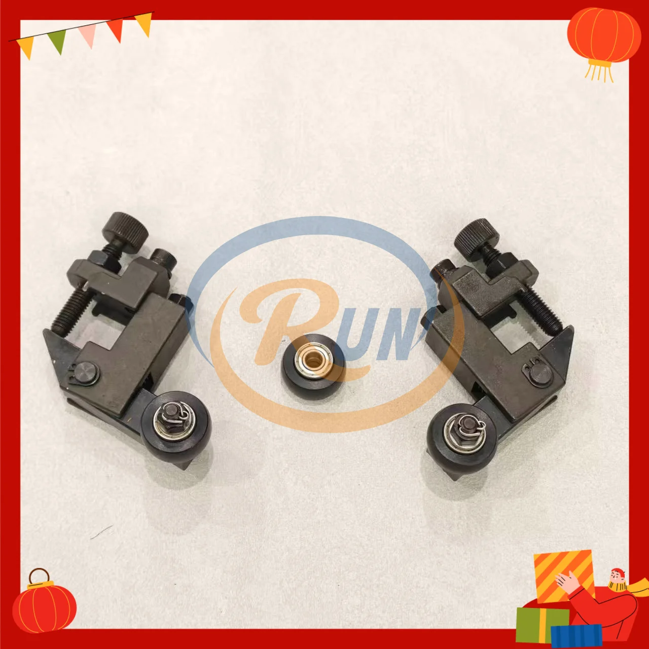 10 PCS High Quality Komori GL40 G40 LAY Rubber Wheel 35x6x14mm Feeder Paper Pressing Wheel Komori LS40 G40 Spare Parts
