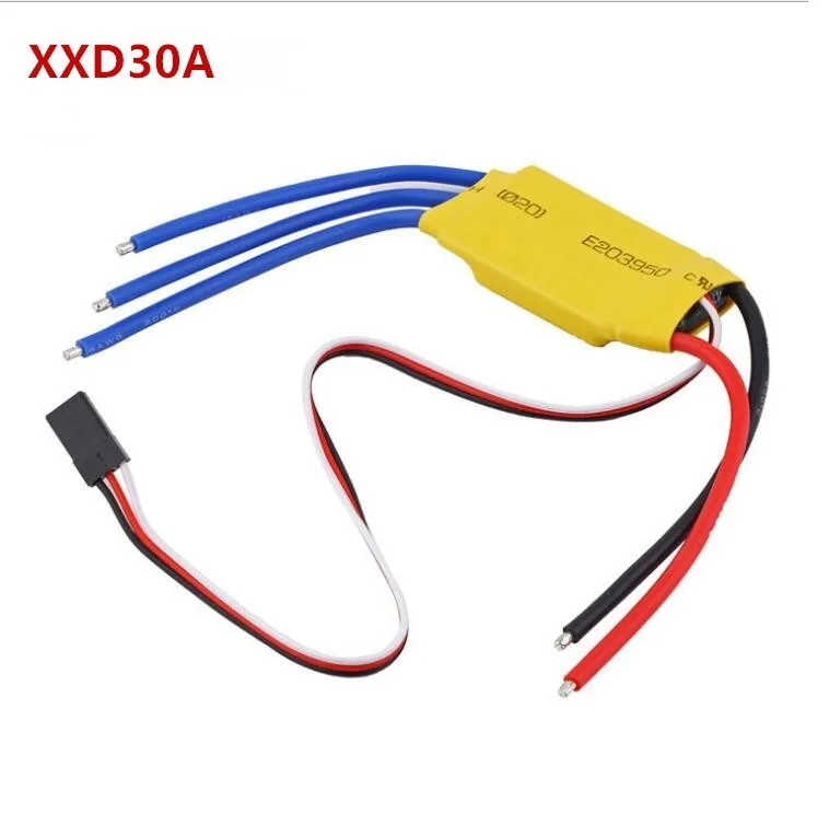 New Sida XXD 30A 40A brushless ESC, electronic governor, compatible with good win program, soldered plug