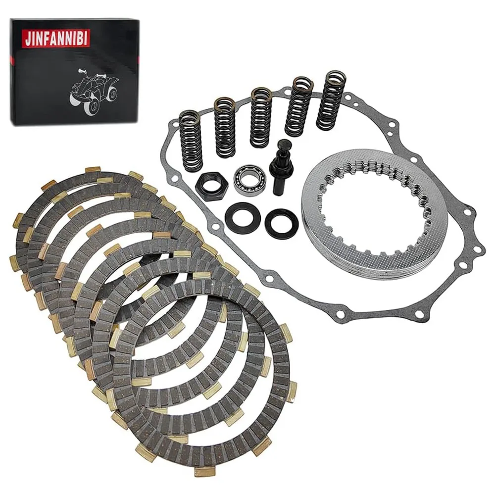 

For Honda Sportrax 400 TRX400EX 2x4 1999 2000 2001 2002 2003 2004 2005 2006 2007 2008 Clutch Plates Kit & Gasket Lifter