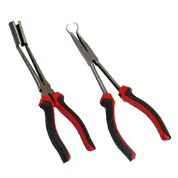 Spark Plug Wire Removal Pliers Tool Labor Saving Carbon Steel Tools Car High Voltage Wire Clamp Cylinder Cable Removal Tool