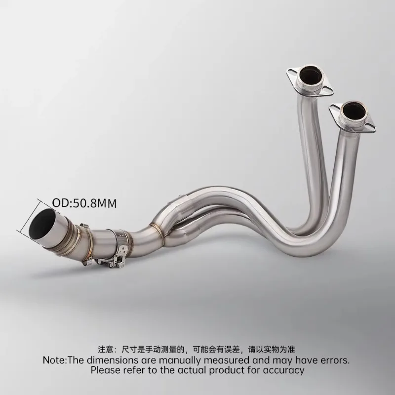 Motorcycle Exhaust Pipe for ER6N ER6F 2012-2016 NINJA650 2012-2022 Z650 Exhaust ER6N Slip on 51MM Muffler