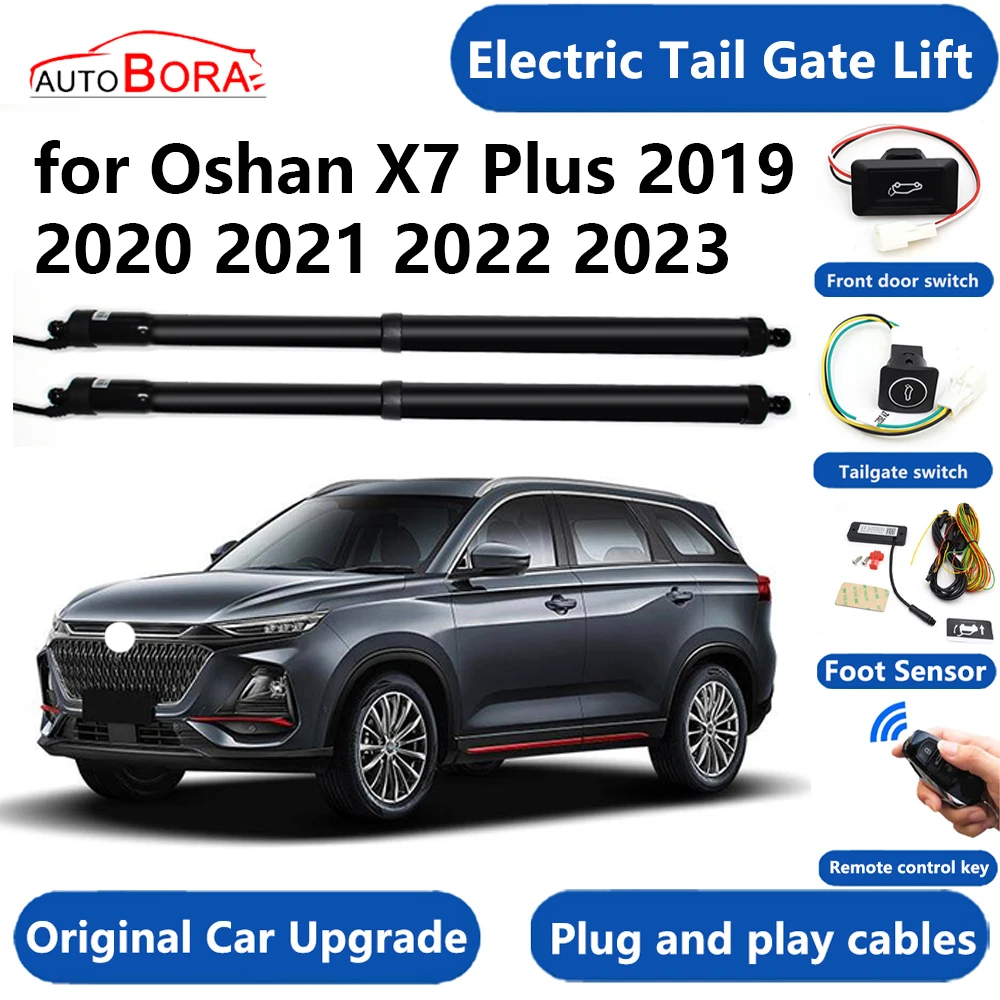 

AutoBora Car Electric Tail Gate Lift System Power Liftgate Kit Auto Automatic Tailgate Opener for Oshan X7 Plus 2019~2023