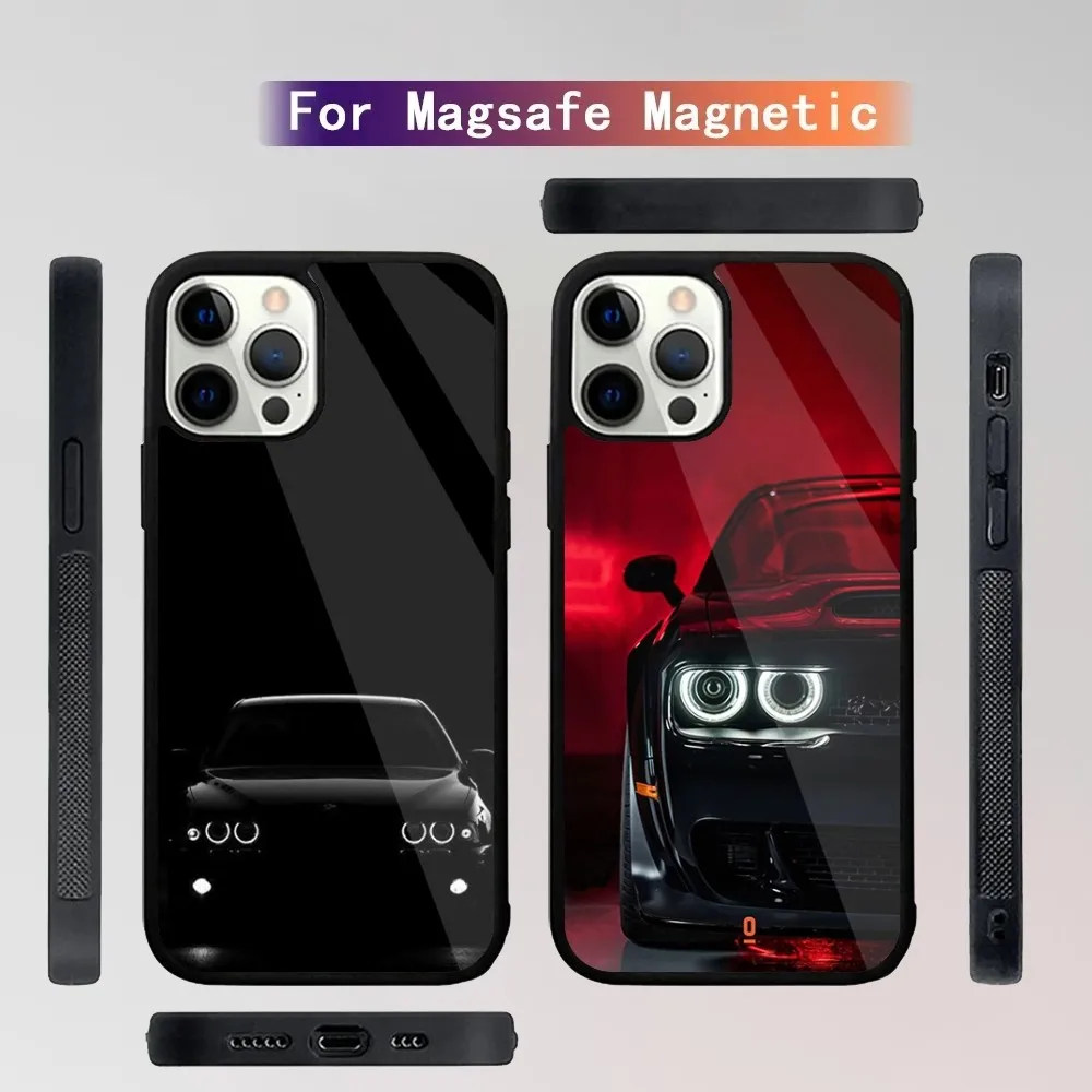 B-Blue Red Car for B-Bmwes-ES  Phone Case For iPhone 15,14,13,12,11,Plus,Pro,Max Mini Magsafe Magnetic Wireless Charging