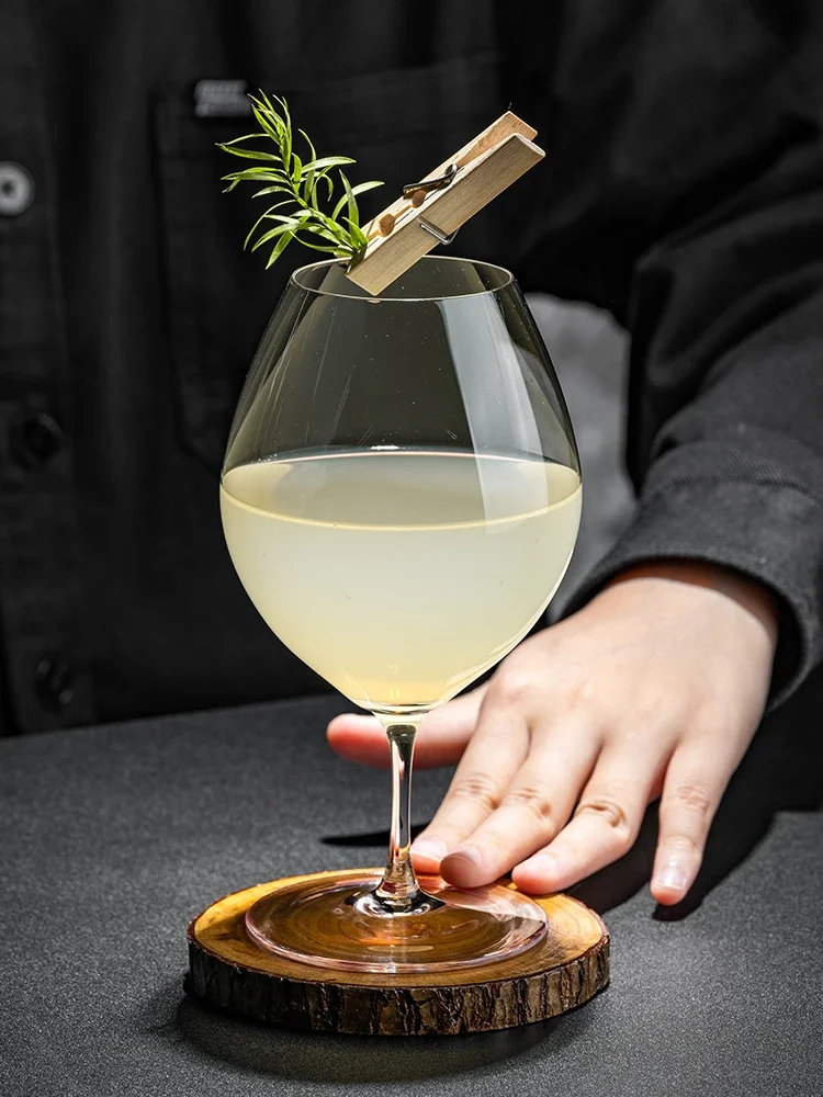 490ML Crystal Multi-Purpose Glasses for Liqueur Cocktails Home Restaurants Wine Goblets Champagne Glasses