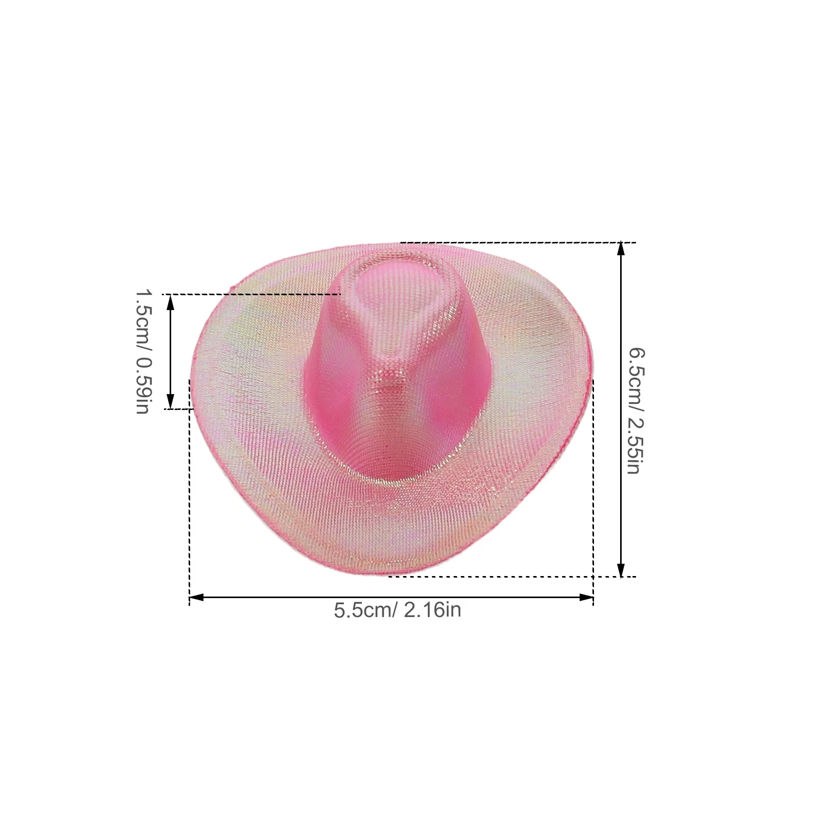 Mini chapeaux de Cowboy miniatures, 10 pièces, décorations de fête occidentale pour accessoires, petits chapeaux artisanaux, cadeaux d'anniversaire Rodeo pour réception-cadeau pour bébé