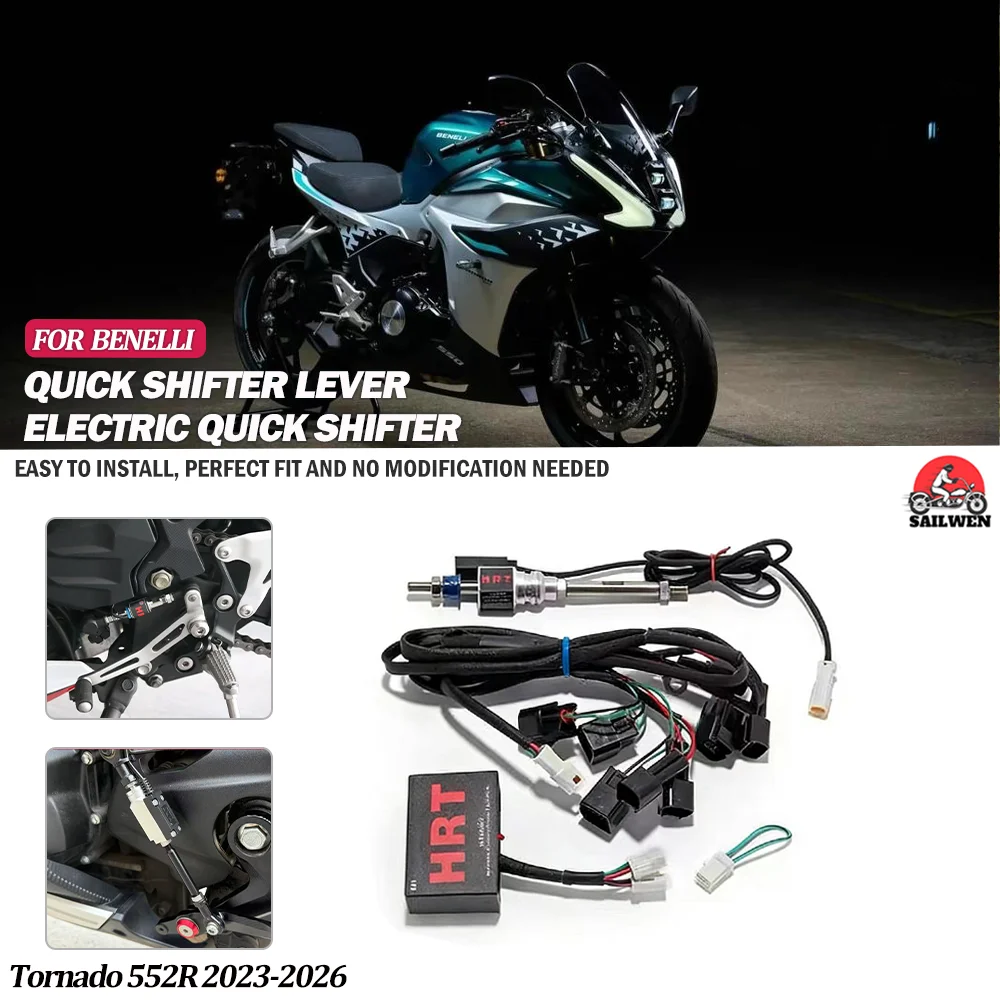 

For Benelli Tornado 552R 2023-2026 one-way/two-way Quick shifter Motorcycle Parts QuickShifter Quick Shift System Electric Quic