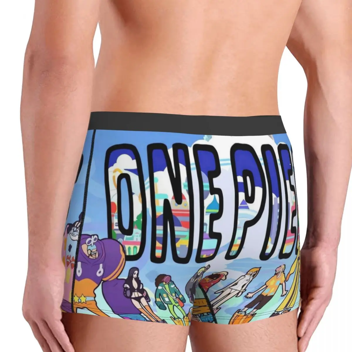 Luffy Zoro Tony Chopper Anime Boxers Novelty Gift For Men Funny Underwear one piece Boxer Shorts