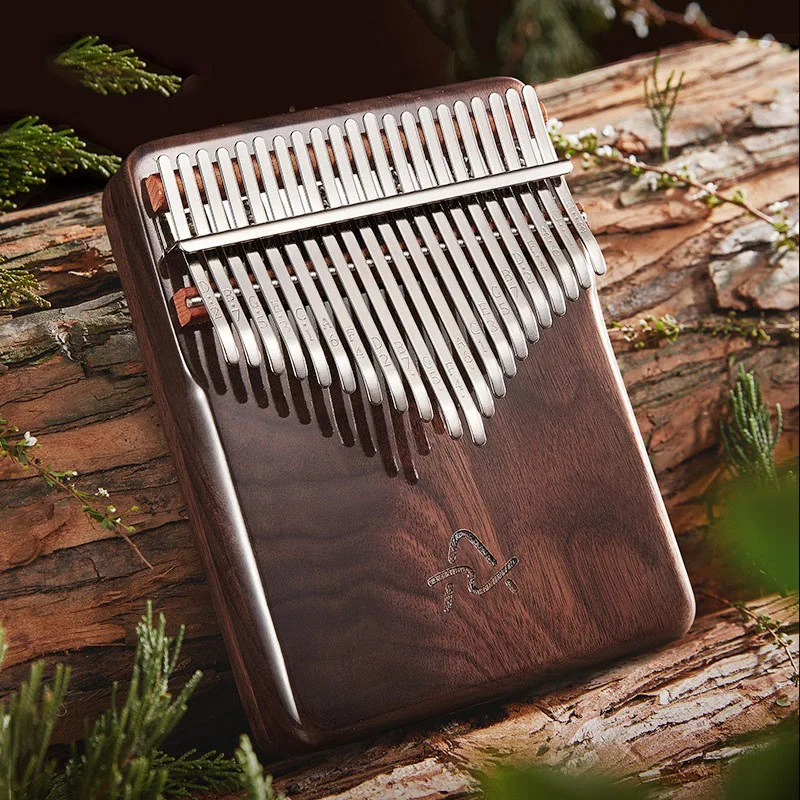 

Kalimbas Black Walnut Piccolo Instrument Support Children Initiants Kalimba Professional Musical Keyboard Thumb Piano Accessory