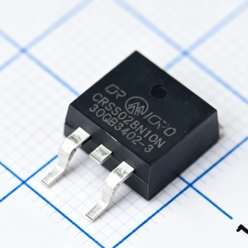 5PCS CRSS028N10N TO-263 D2PAK 100V 180A 2.5mΩ@10V 227W 207A N-Channel NEW Original Field-Effect Transistor MOSFETs CRSS028N10N
