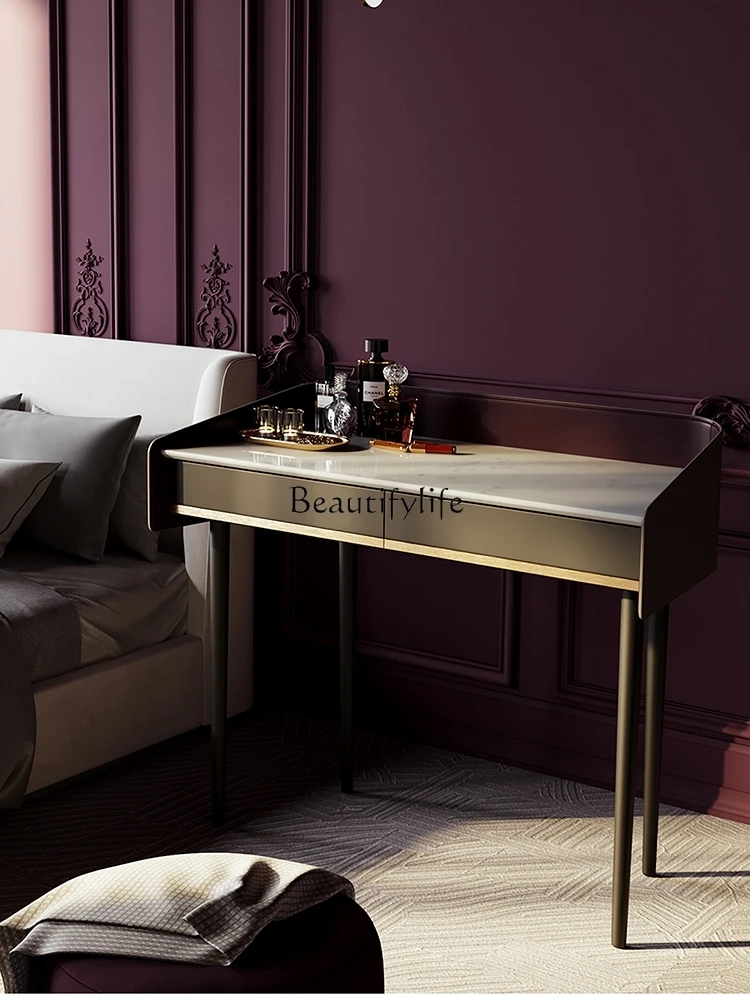 X4 Marble Exquisite Light Luxury Bedroom Modern Minimalist Makeup Table