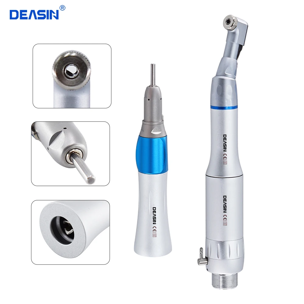 New promotion Dental Slow Low Speed Handpiece Straight Contra Angle air turbine Dental Lab equipment Micromotor Polishing Tool