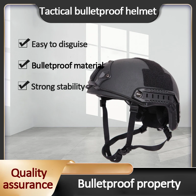 FAST Protective Helmet PE Class II Ultra High molecular polyethylene NIJ IIIA tactical helmet