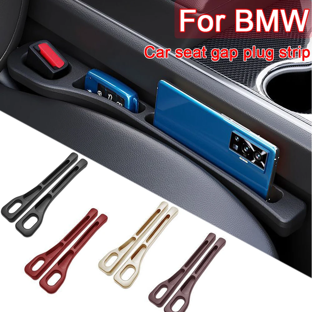 Car Seat Gap Filler Organizer Seat Gap Anti-leak Stopper Strip Slot For BMW X5 E53 E70 F15 G05 X1 F48 X3 F25 X6 E71 F39 X3 X4 X7