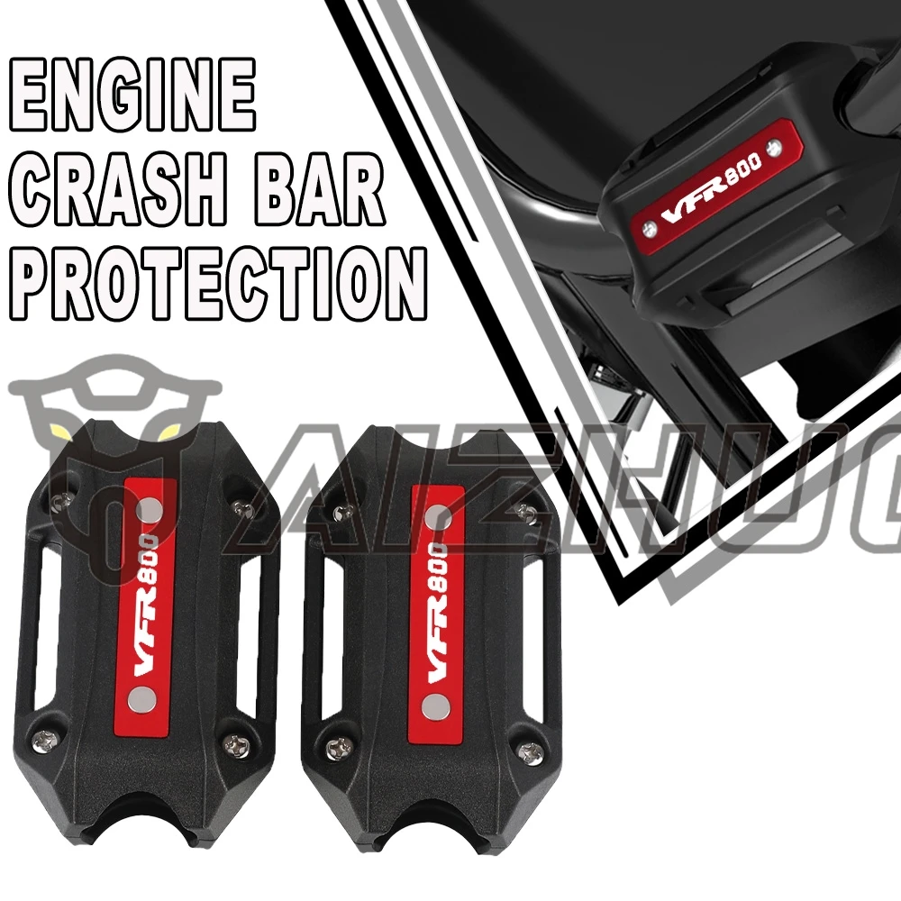 

Motorcycle Engine Crash bar Protection Bumper Decorative Guard Block For Honda VFR800X VFR 800 VFR800 X Crossrunner VFR VFR800X