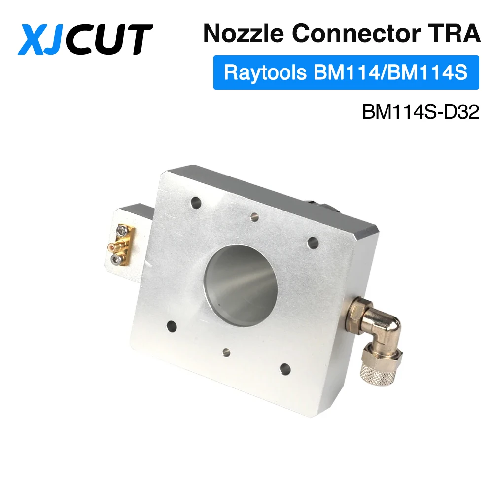 XJCUY Raytools BM114 الألياف فوهة الليزر موصل TRA ل Raytools BM114 BM114S الألياف القطع بالليزر رئيس #6