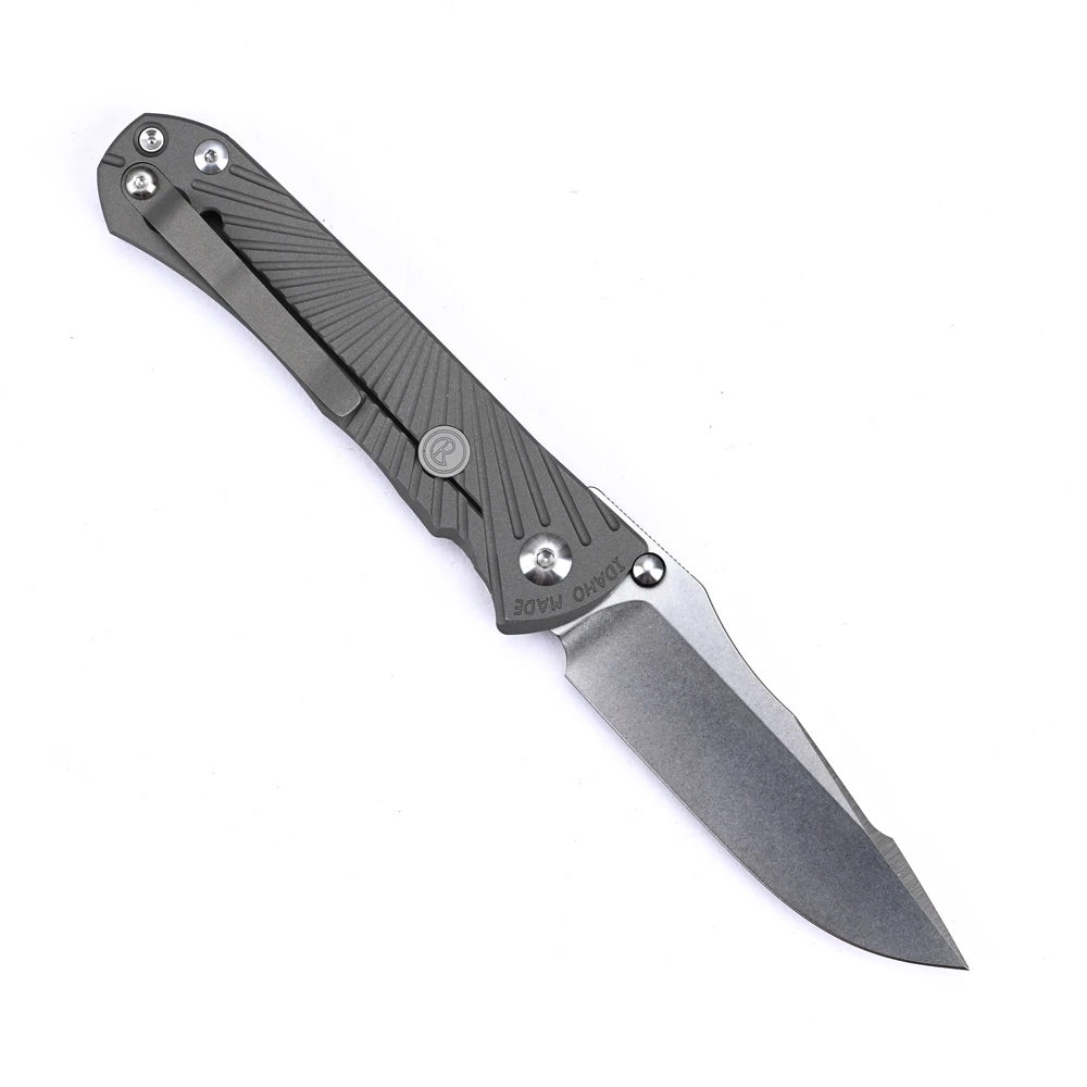 BAMAZUO UM Portable Cutting Tool M390 Blade Titanium Handle Multipurpose EDC for Camping Hiking Kitchen Fruit Daily