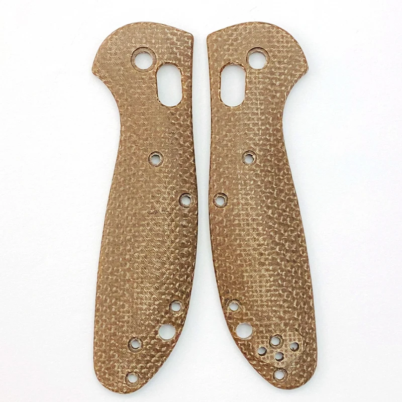 Custom Micah tower Scales for Benchmade Mini Griptilian 555-556-557 handles Folding Knife Parts Make Accessories