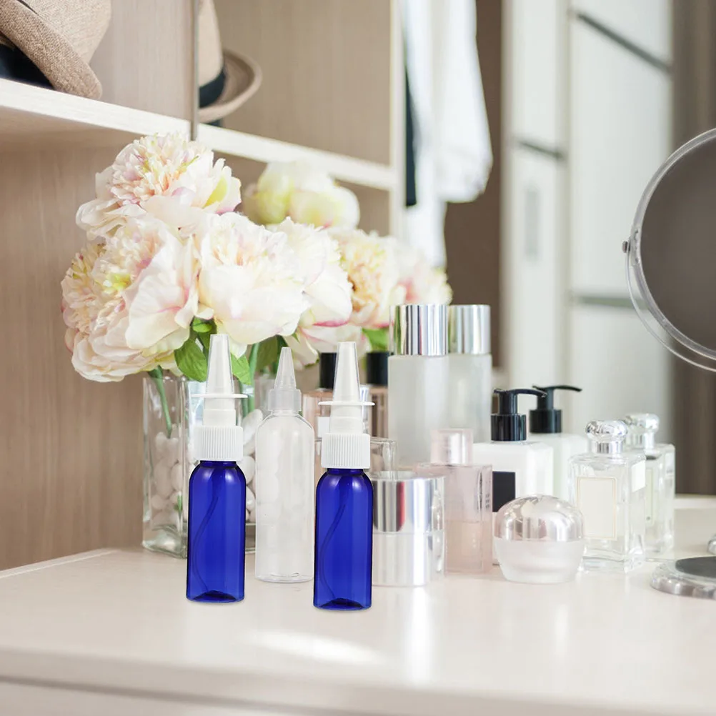 

6Pcs Mist Spray Bottles Empty Plastic Refillable Fine Mister Sprayer Small Nasal Bottle Travel Container for Plant