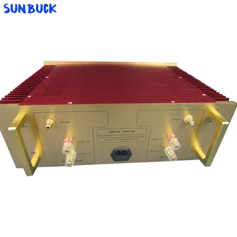 SUNBUCK Swiss dartzeel NHB-108 pure Rear Amplifier three parallel tube power 300W stereo 2.0 Rear Amplifier Audio