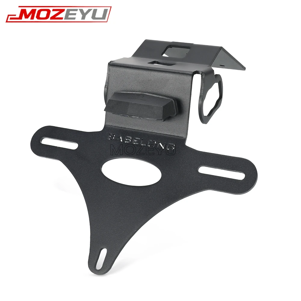 MOZEYU License Plate Holder For KAWASAKI NINJA 1000 SX / Z1000SX 2016 2017 2018 2019 2020 2021 2022 2023 2024 Tail Tidy Fender 6