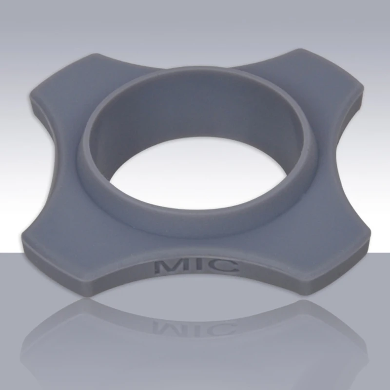 090F anti-rolling mic แหวนซิลิโคนป้องกันสำหรับไมค์ที่มีด้ามจับเส้นผ่าศูนย์กลาง 35 มม. 39 มม.