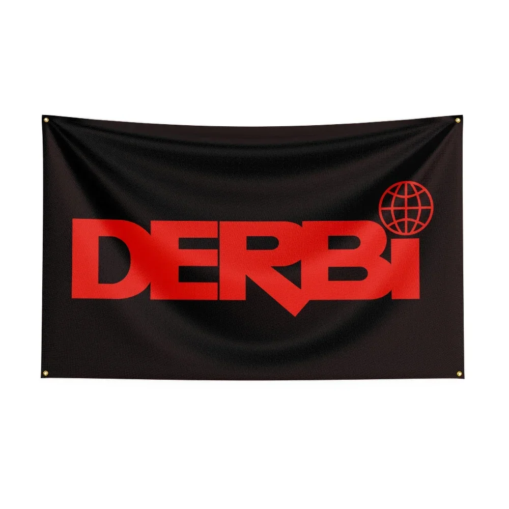 3X5Ft Derbis Racing Motorcycle Flag For Decor