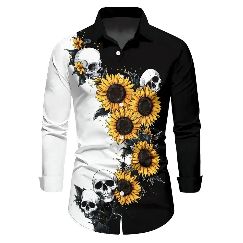 

Мужская рубашка с длинным рукавом, повседневная рубашка, одежда, модная мужская модная одежда с 3D принтом бабочки и длинным рукавом