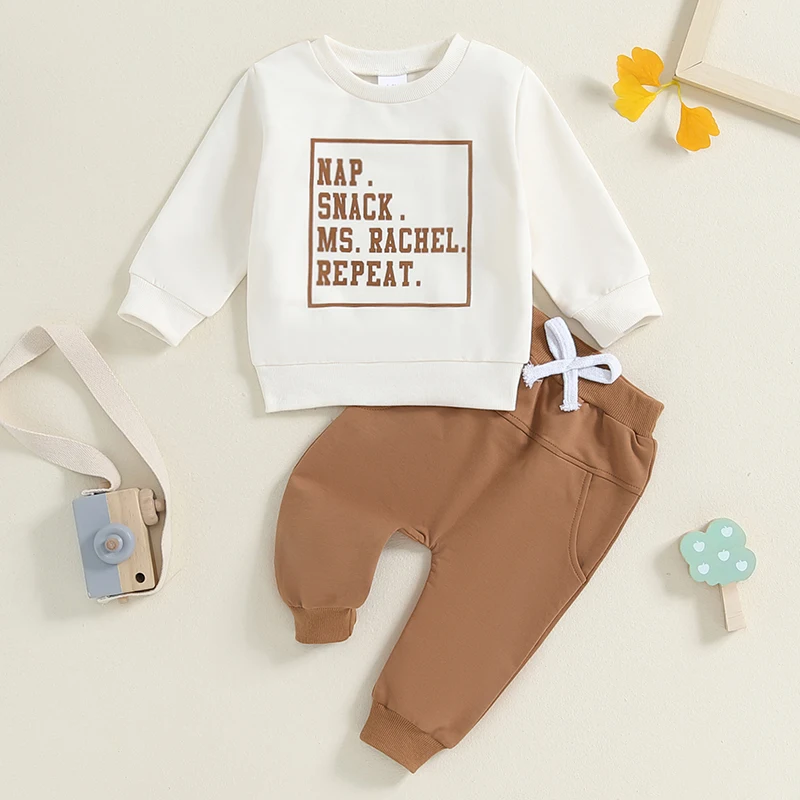 2024-12-13 Lioraitiin ฤดูใบไม้ผลิเด็กทารกเด็กพิมพ์เสื้อแขนยาวกางเกงชุดเสื้อผ้า