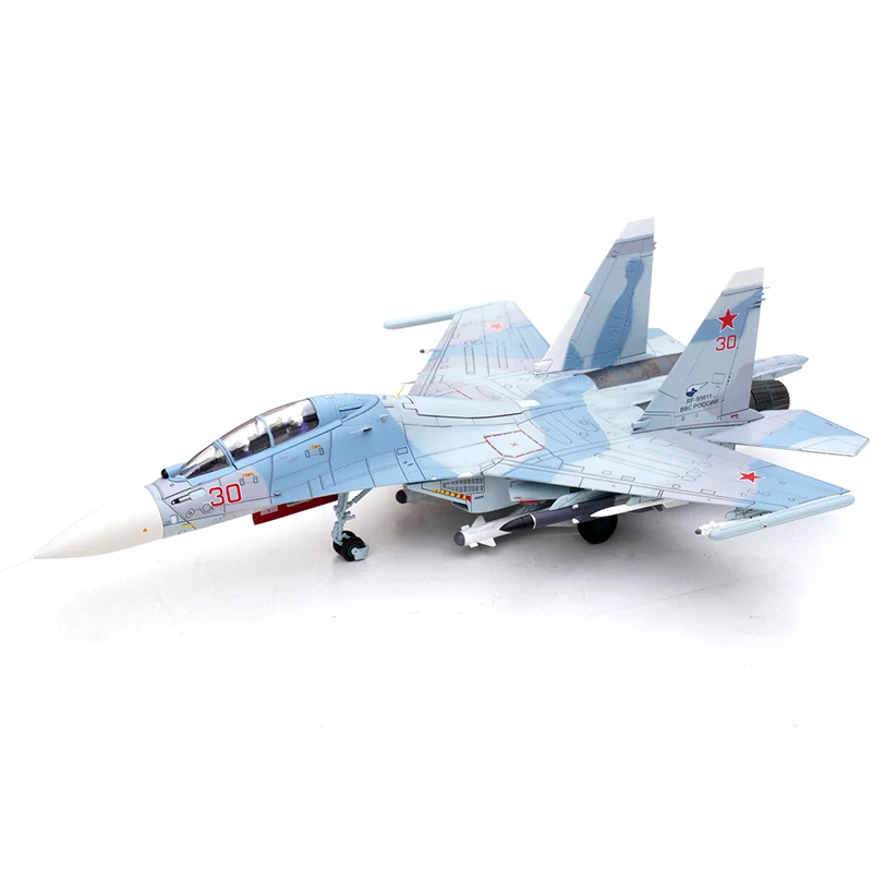 

Die cast Russian SU-30 Fighter jet Militarized Combat 1:72 Ratio Alloy Plastic Simulation Model Ornament Collection