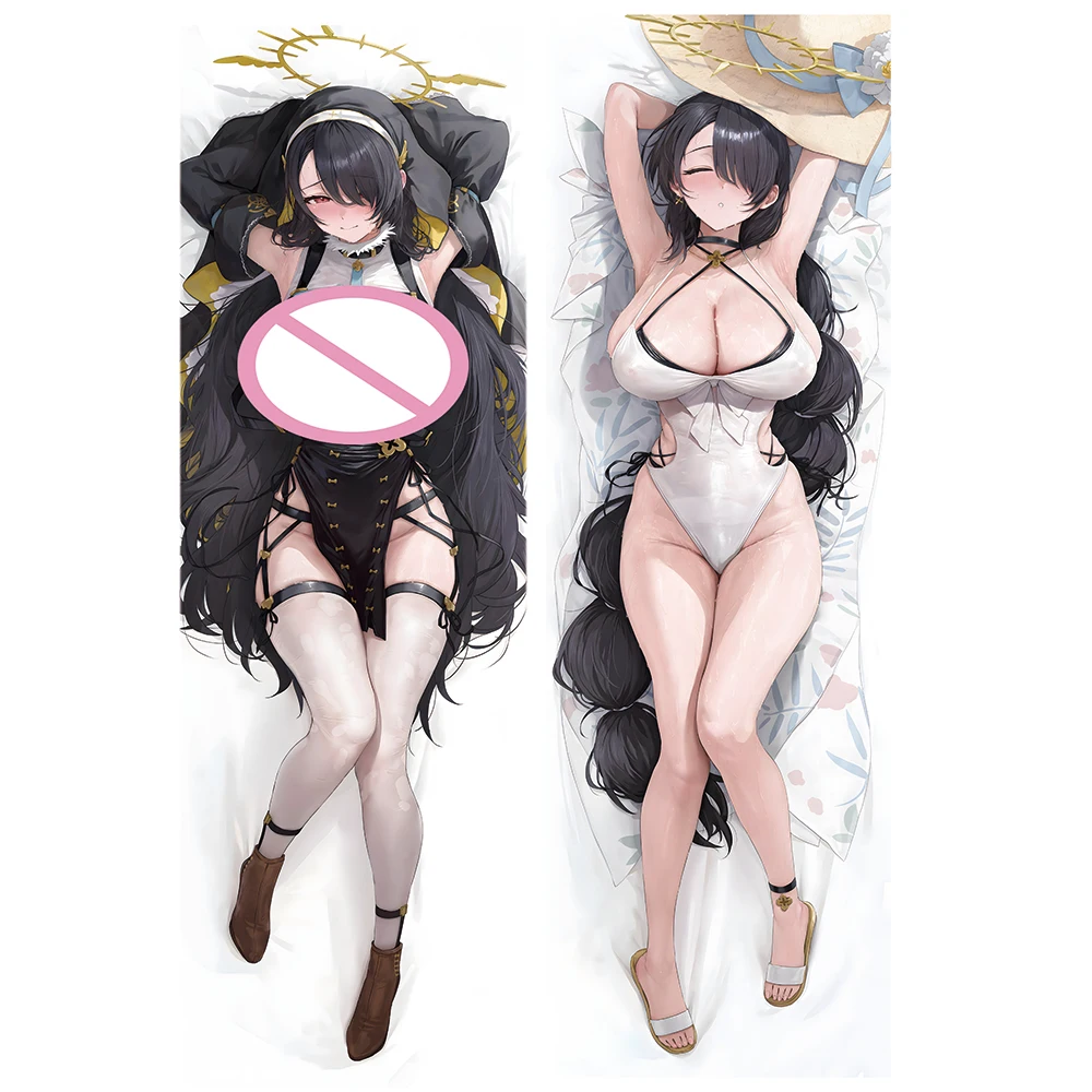 Japońskie anime Dakimakura Poszewka na poduszkę Otaku Przytulanie ciała Prop Acgn Rola Poszewki na poduszki Anime Prezent Dla Dorosłych Drukowanie 3D Dekor Prop