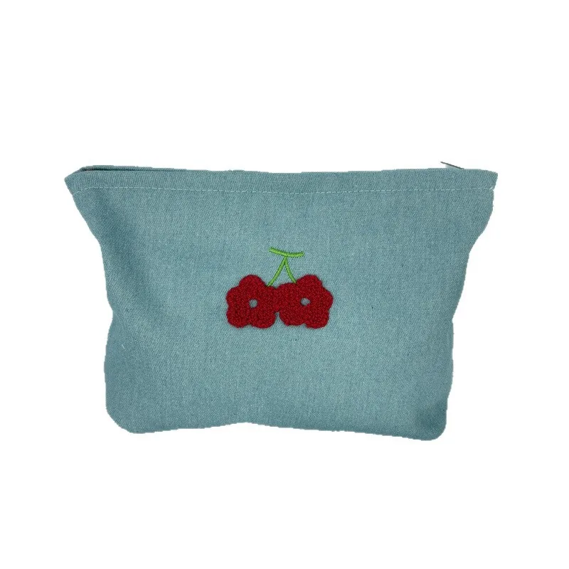 2025 جديد حقيبة مستحضرات تجميل الكرز الصغيرة السفر المحمولة سعة كبيرة منظم تخزين مستحضرات التجميل Ins العناية بالبشرة غسل #4